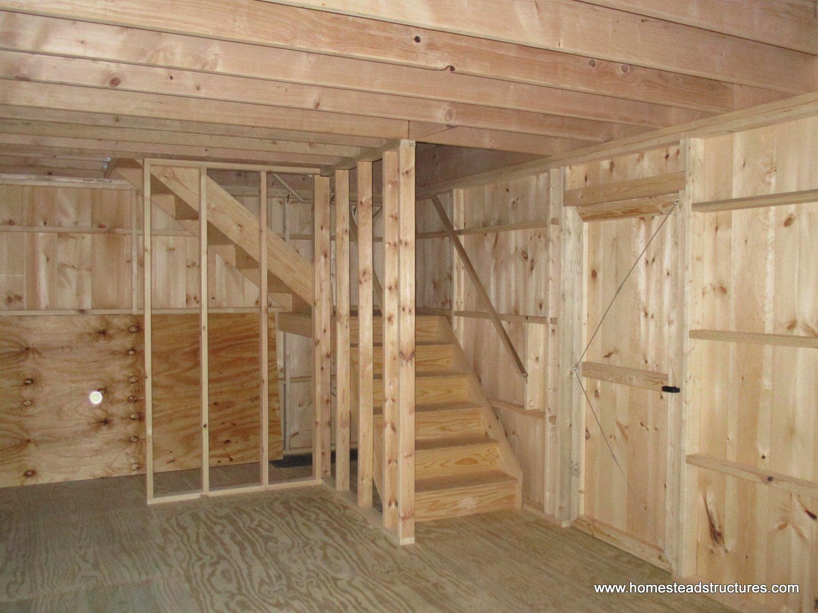 Two Story Sheds A-Frame Roof Amish Sheds Homestead 